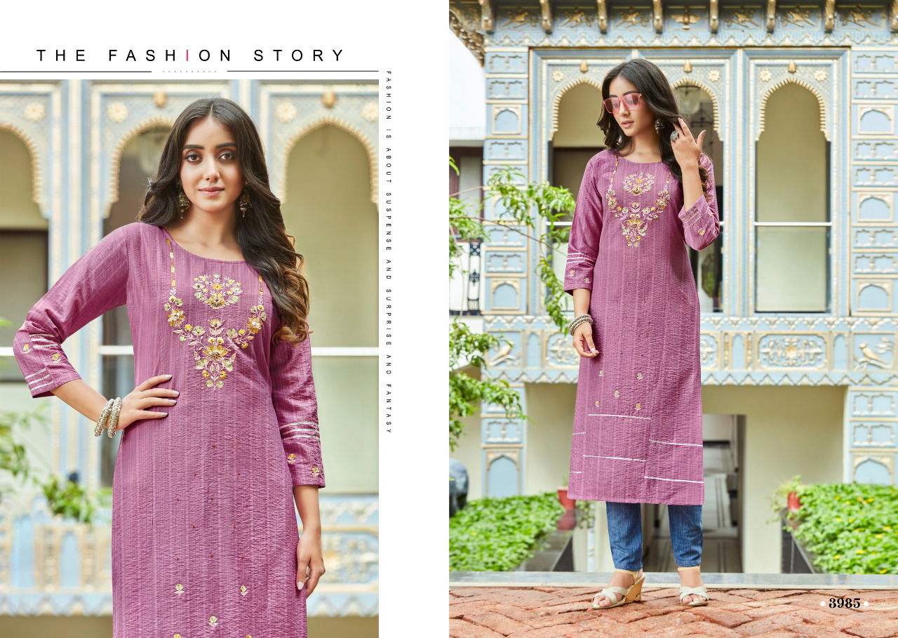 Rangoon Miracal New Stylish Trending Festival Wear Fancy Kurti Collection